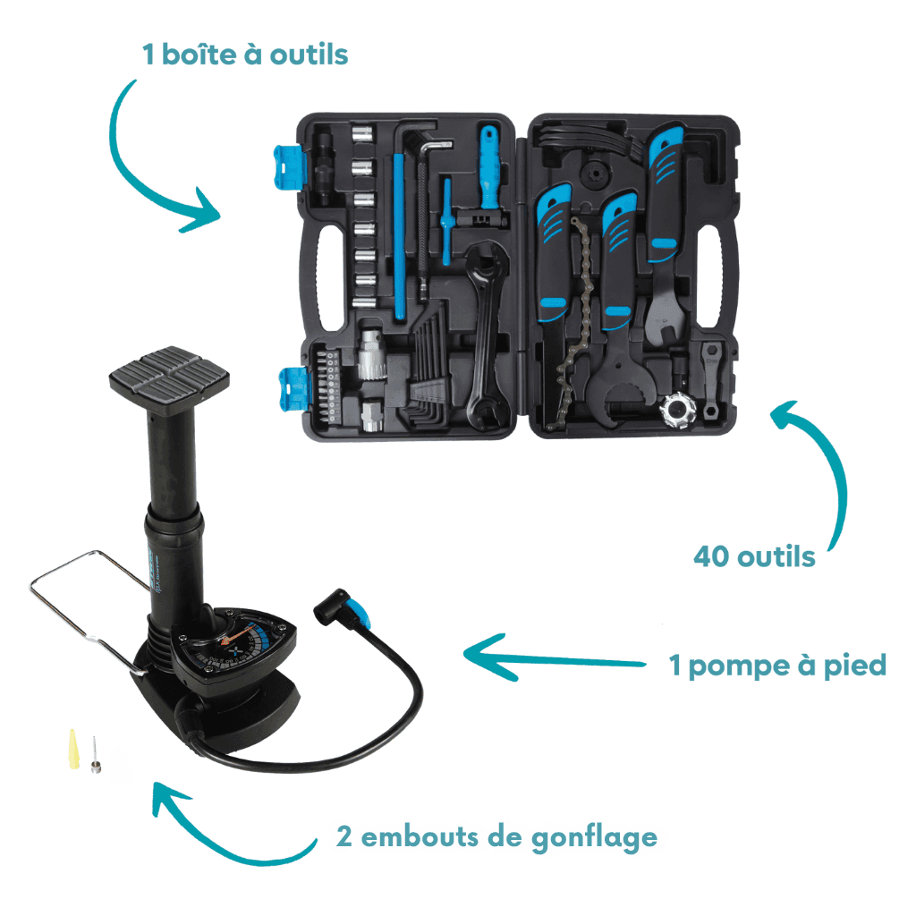 Kit de réparation pour vélos DECATHLON