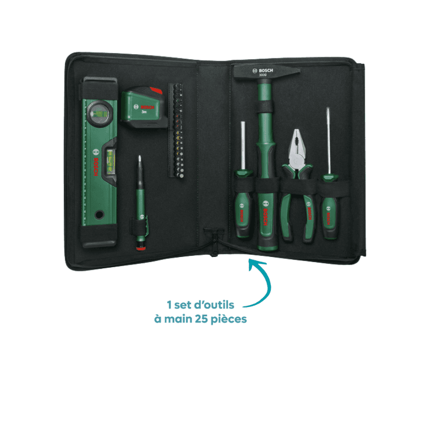 Perceuse visseuse et boite à outils BOSCH, photo 3 sur 4