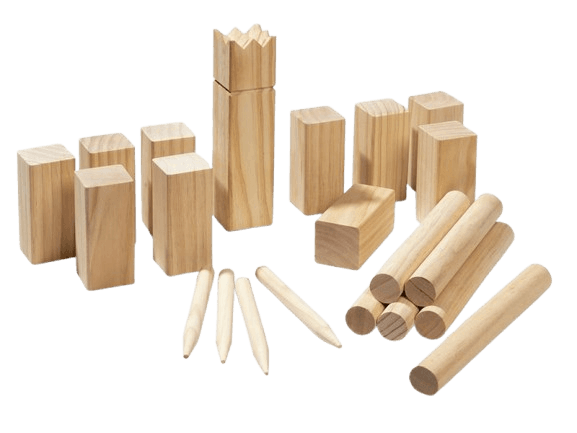 Jeu de Kubb ou jeu des Vikings Decathlon