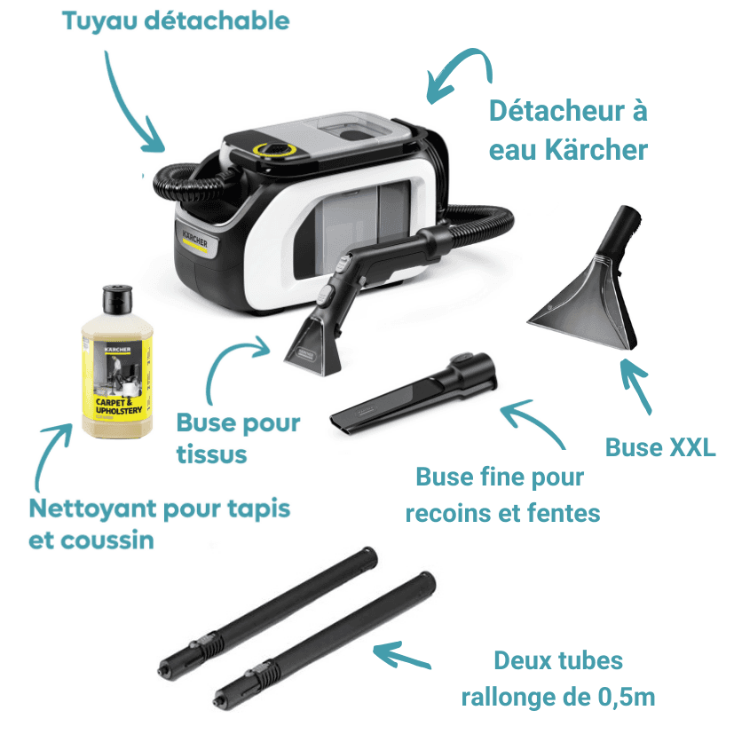 Shampouineuse avec kit sol Kärcher, photo 5 sur 5