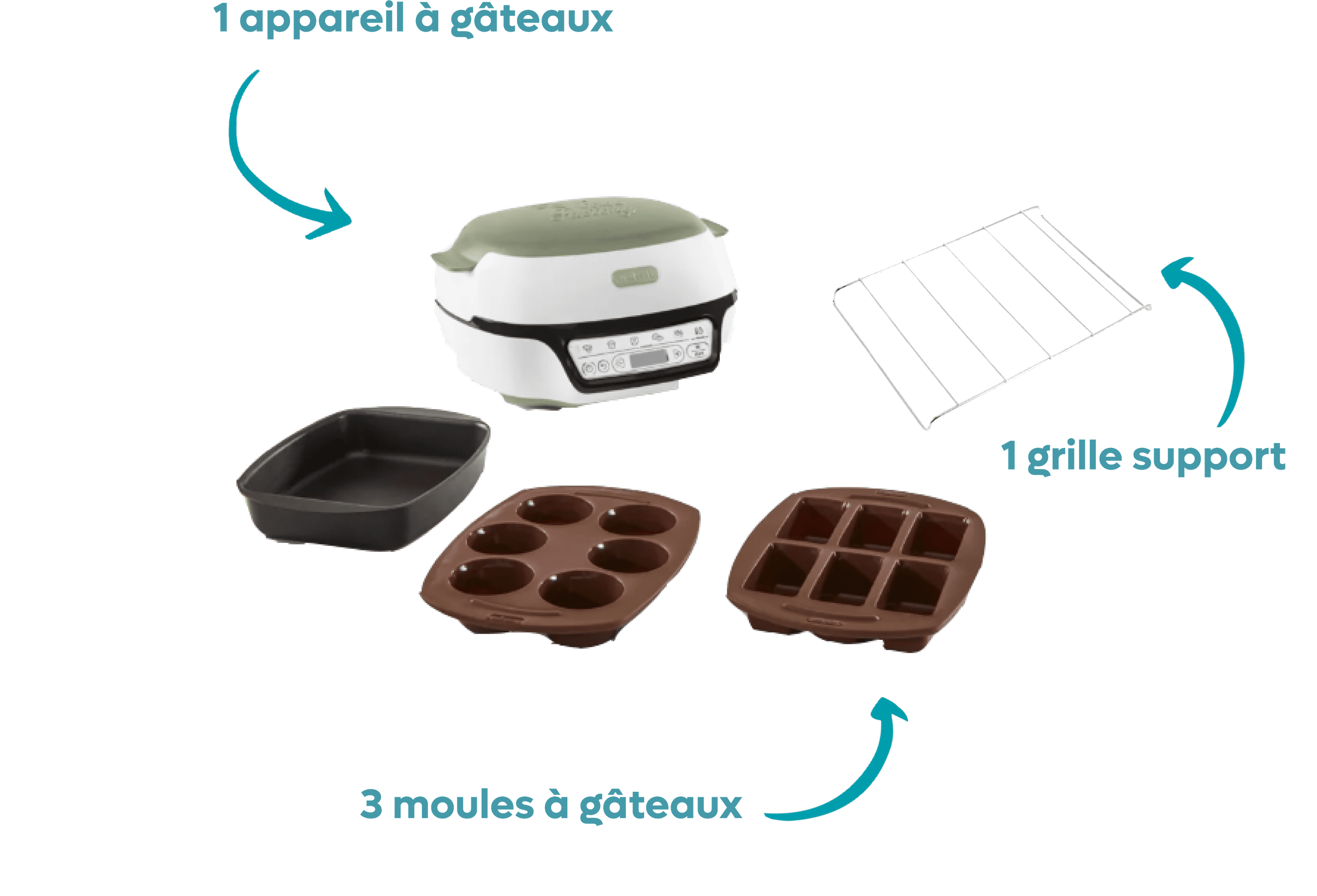 Machine à gâteau Tefal, photo 3 sur 3