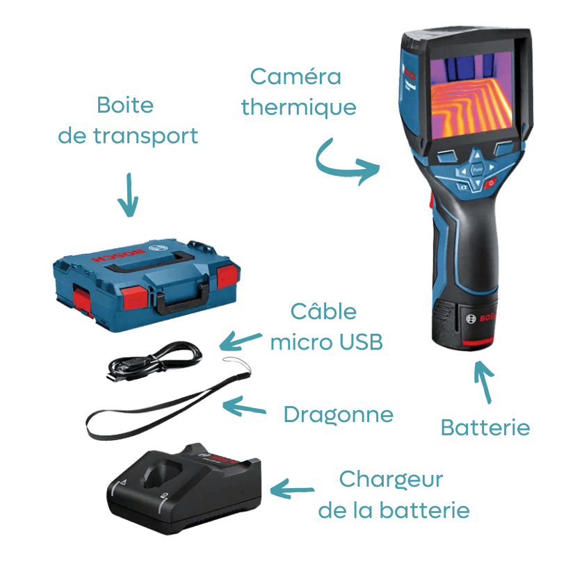 Caméra thermique Bosch Professional, photo 7 sur 7