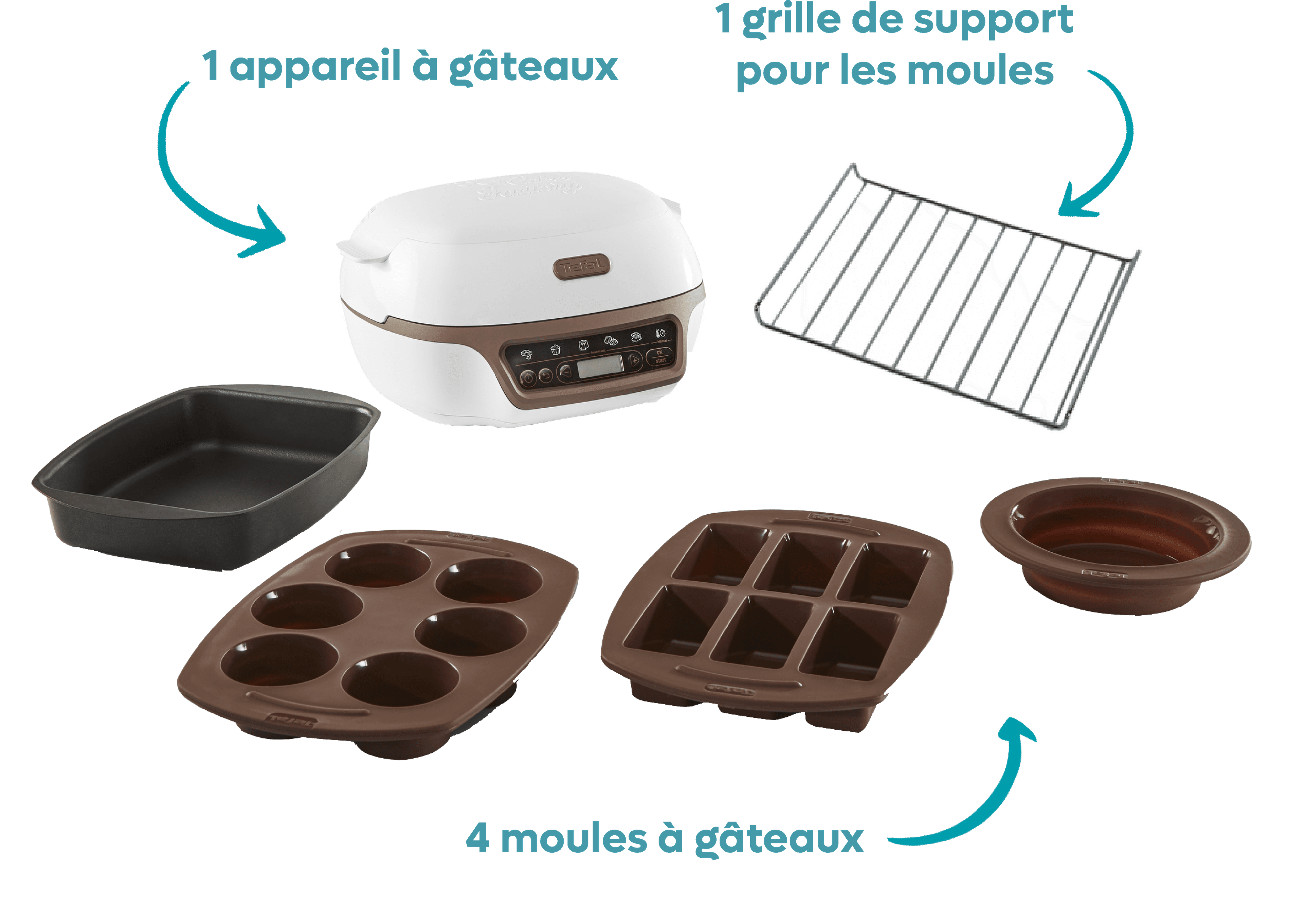 Machine à gâteau Tefal, photo 3 sur 3