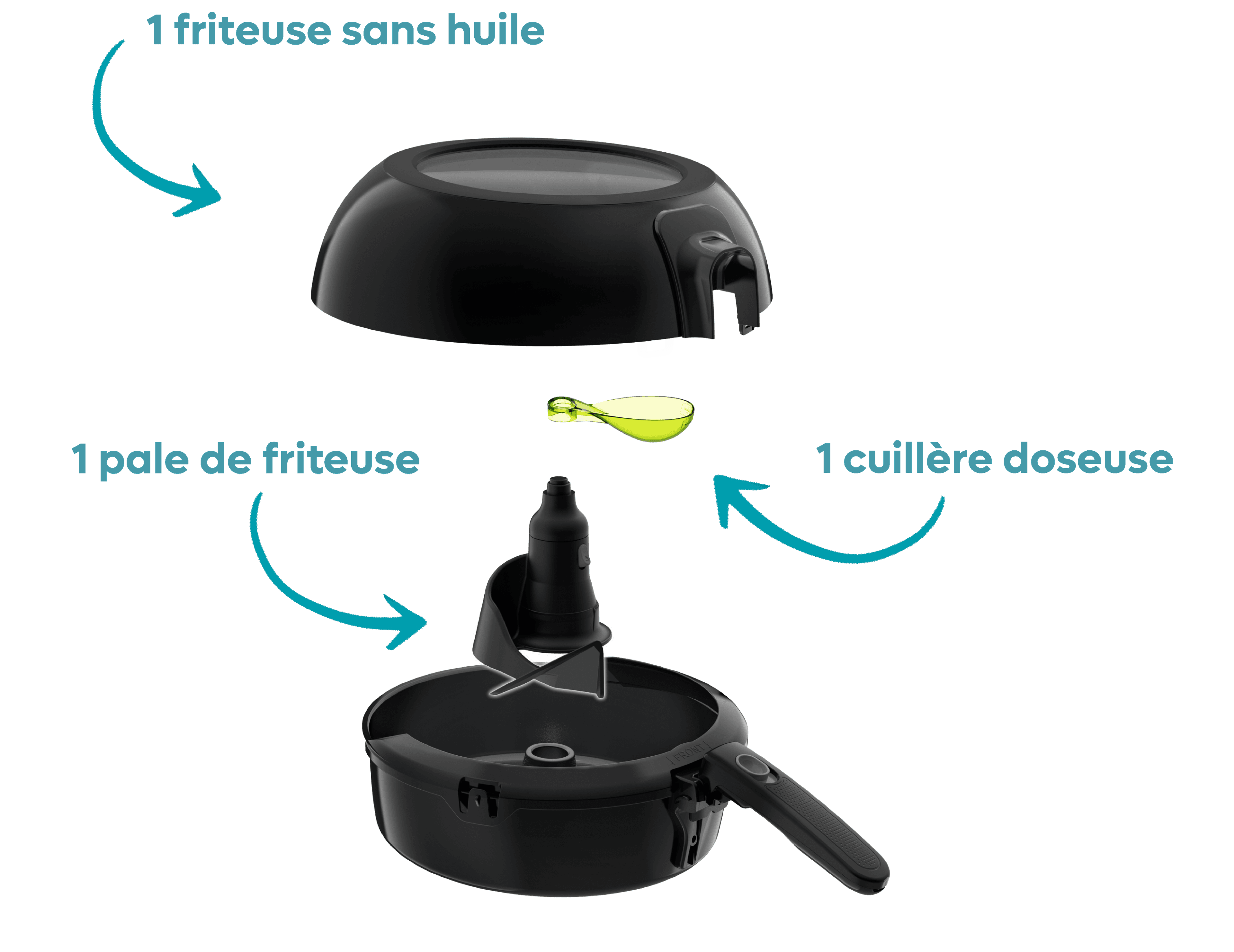 Friteuse sans huile Seb, photo 3 sur 3